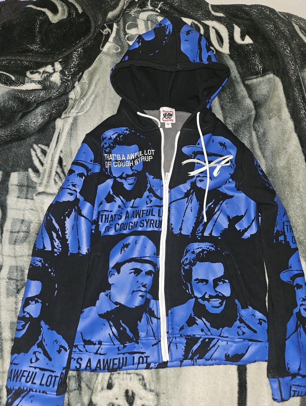 Asaali x AWFUL LOT OF COUGH SYRUP Zip up